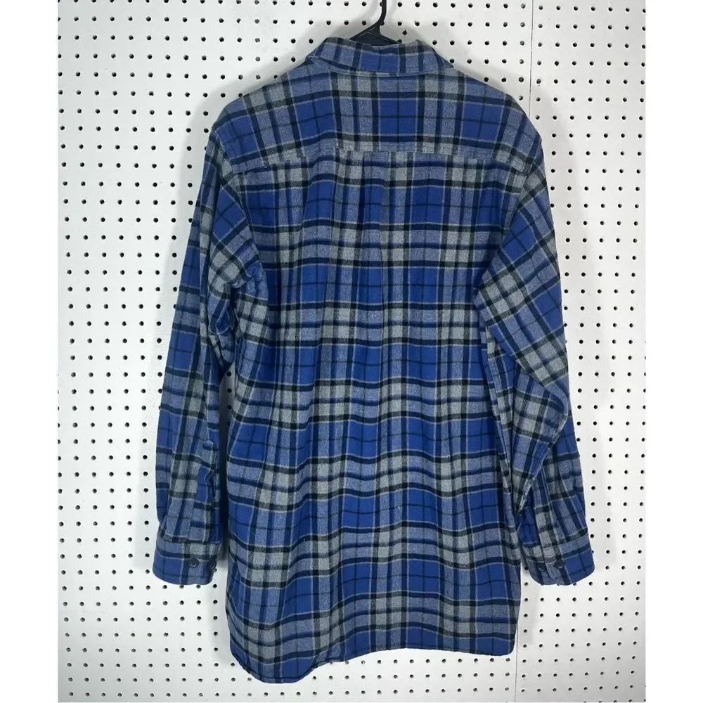 L.L Bean button down flannel shirt - Picture 2 of 6
